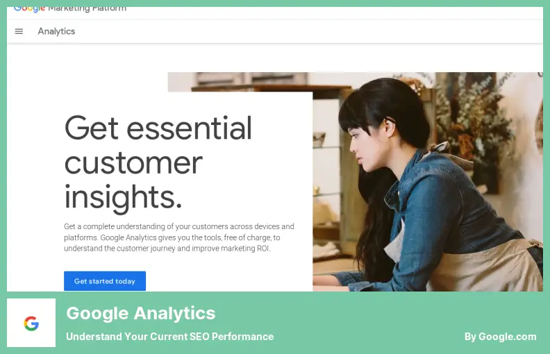 Google Analytics - 了解您當前的 SEO 表現