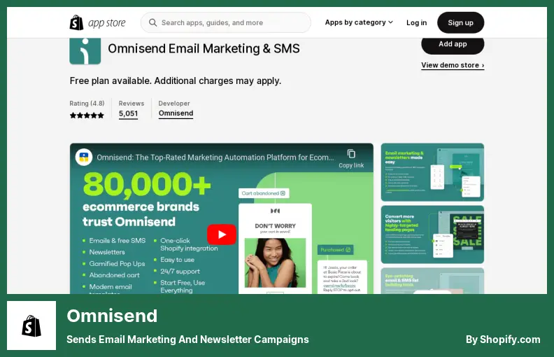 Omnisend - Trimite campanii de marketing prin e-mail și buletine informative