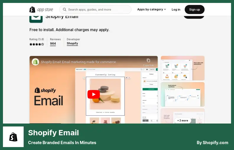 Shopify Email - 在幾分鐘內創建品牌電子郵件