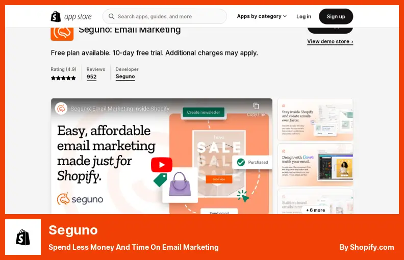 Seguno - Dedica meno tempo e denaro all'email marketing