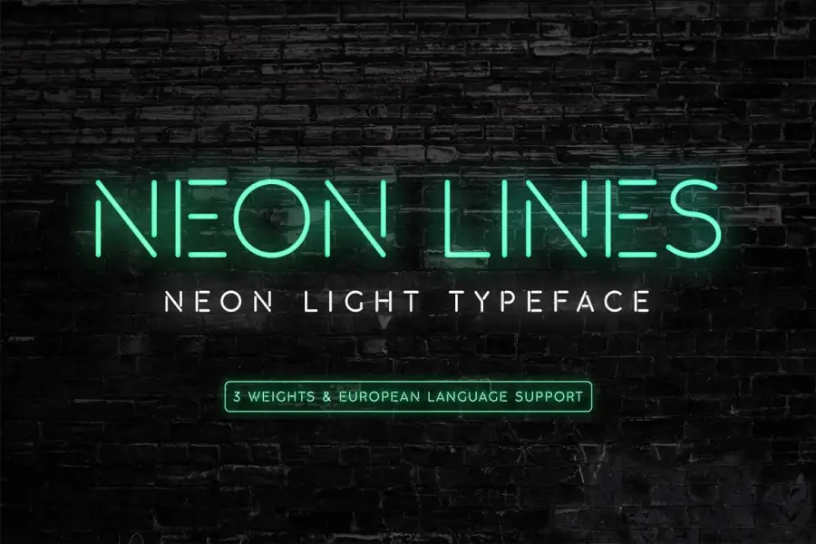 Linhas Neon -