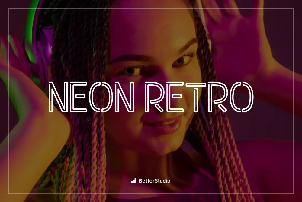 Neon retrò -