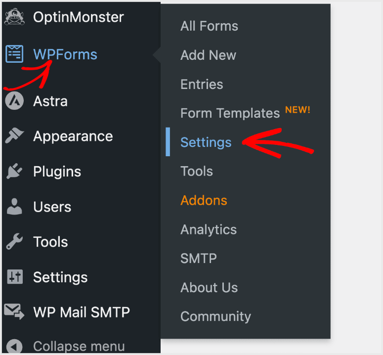 Connecting stripe to WPForms