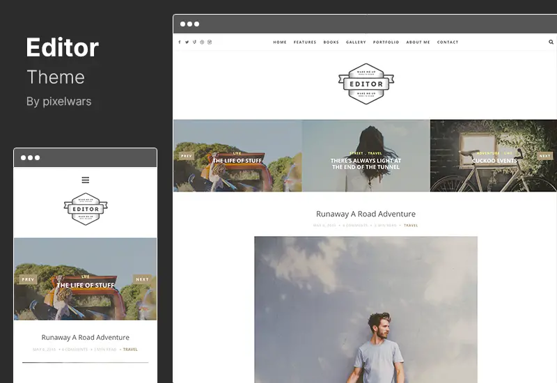 Editor-Theme – Ein WordPress-Theme für Blogger