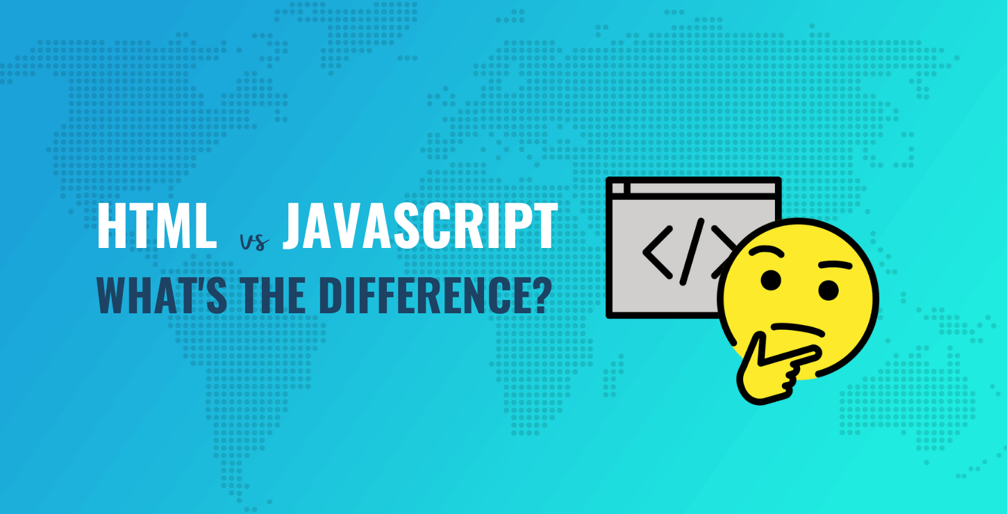 html vs javascript.