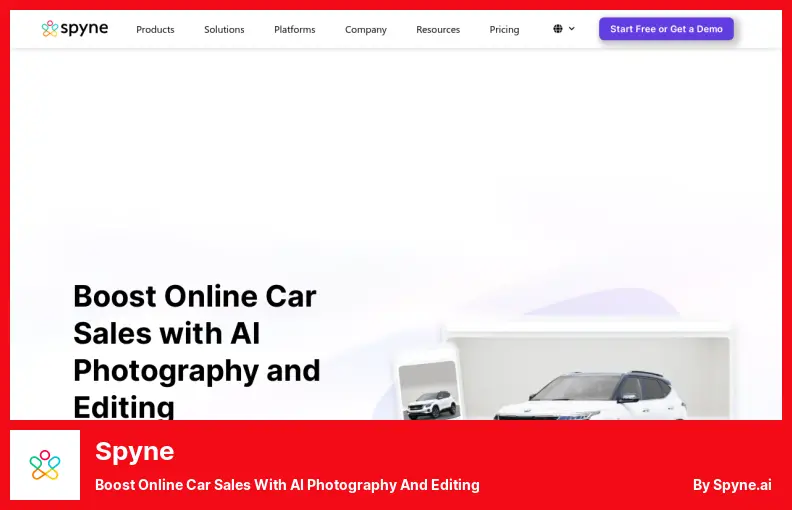Spyne - Tingkatkan Penjualan Mobil Online Dengan Fotografi dan Pengeditan AI