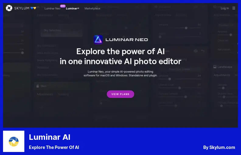 Luminar AI - AI'nın Gücünü Keşfedin