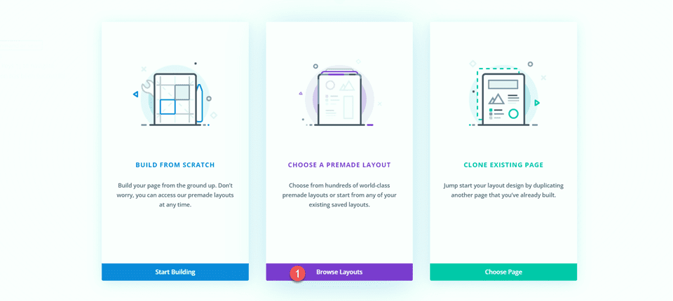 Divi Agrandir la carte sur le défilement avec des effets de défilement Trouver la mise en page