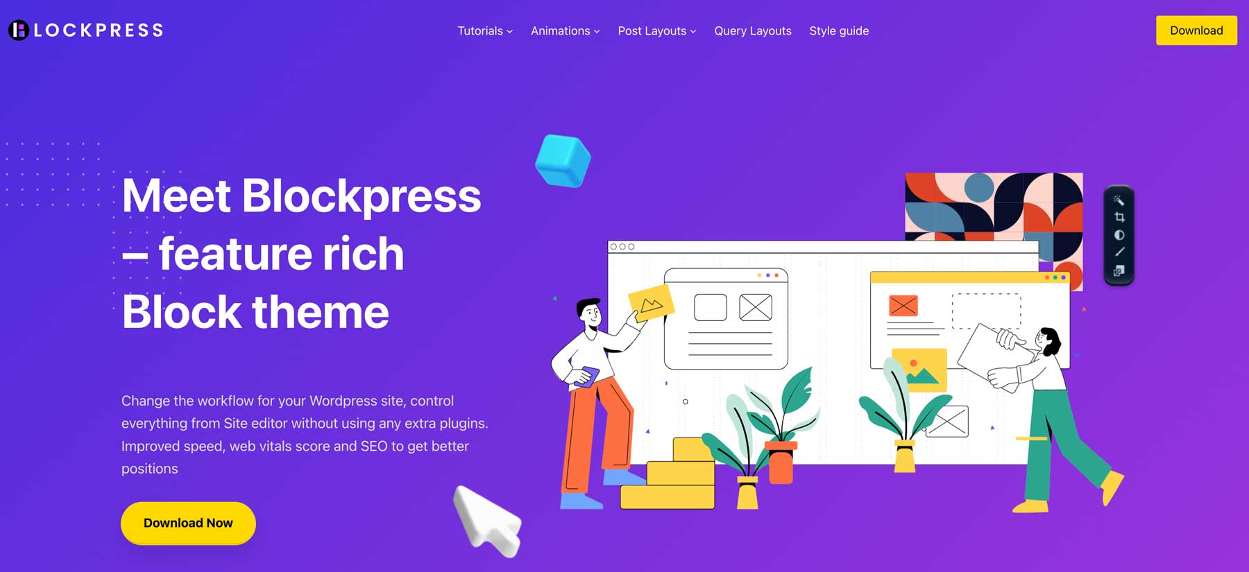 BlockPress WordPress 块主题