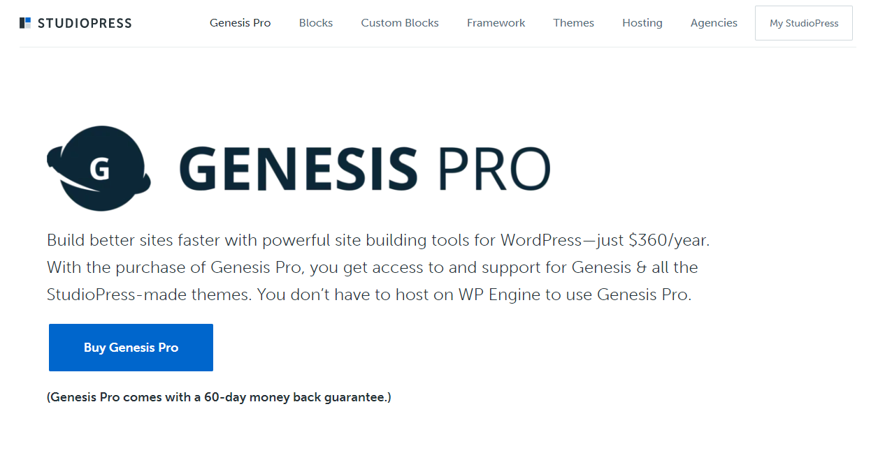 beranda Genesis Pro.