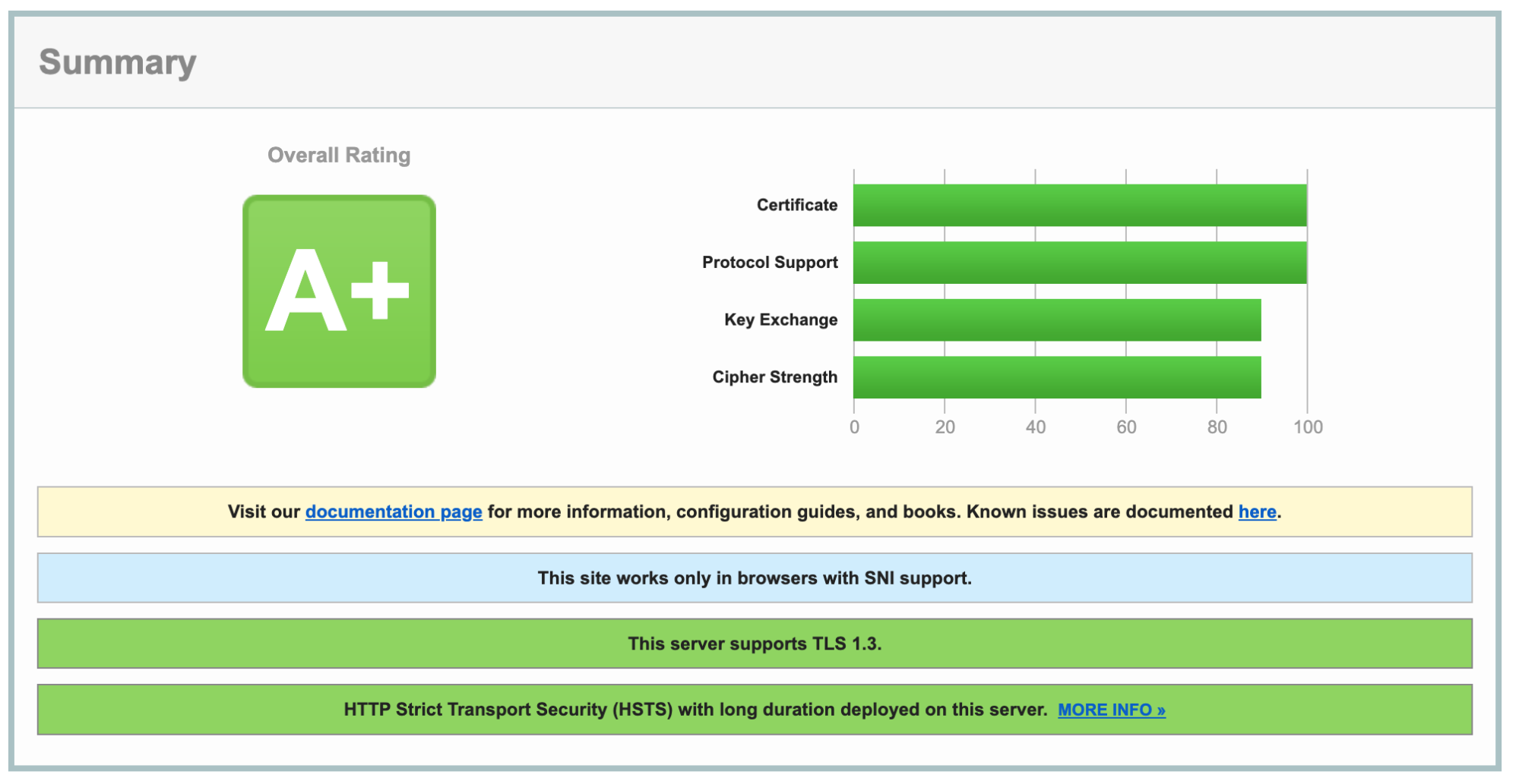 服務螺栓 SSL 測試