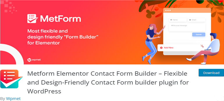 ตัวสร้างแบบฟอร์มหลายขั้นตอนของ Metform