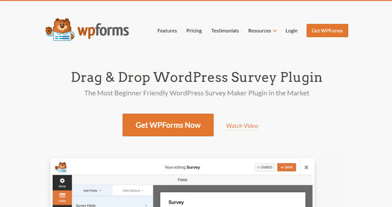 WPForms Plugin WordPress de formulário multi-etapas