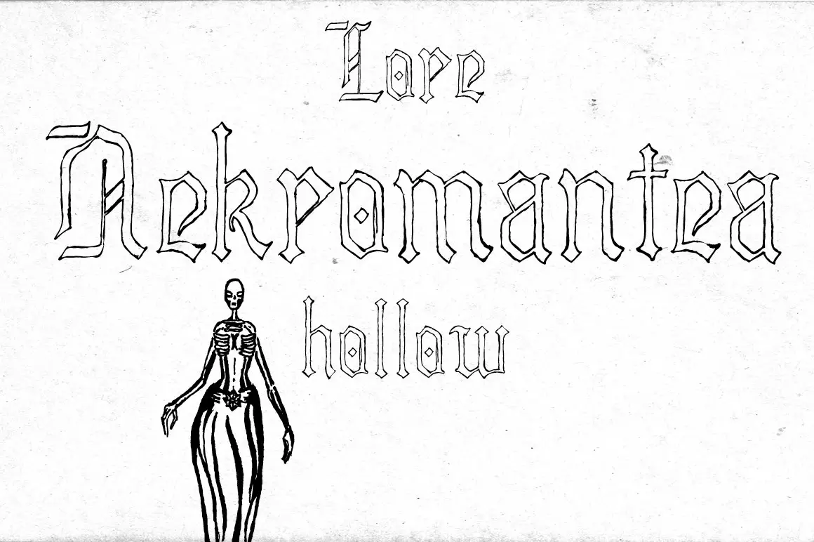 Lore Nekromante Hollow -