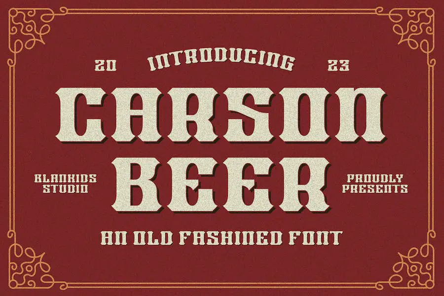 Carson Beer Eski Tarz -