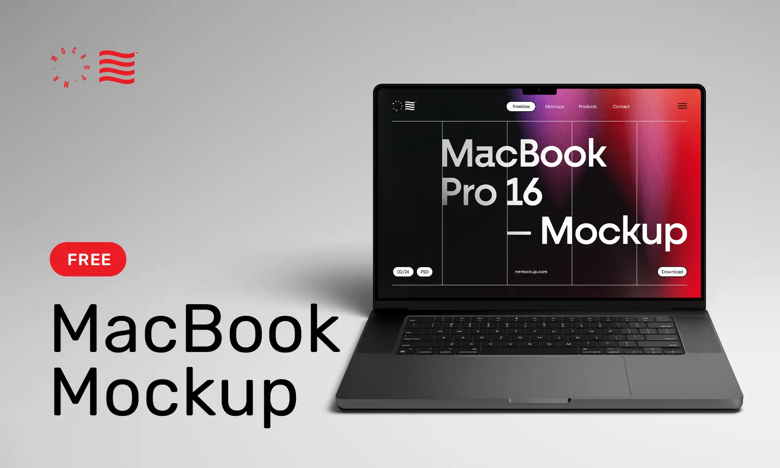 MacBook Pro 16 모형 -