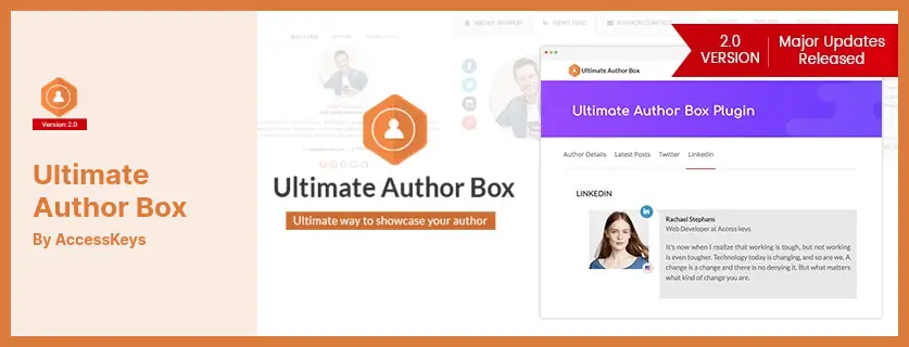 Ultimate Author Box 插件 - WordPress 的文章/文章作者部分插件