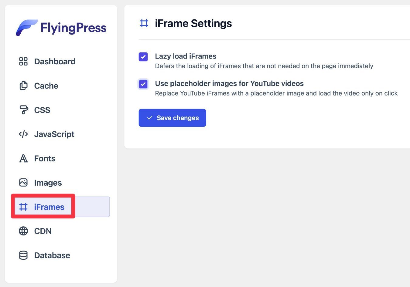 Chargement paresseux des iframes