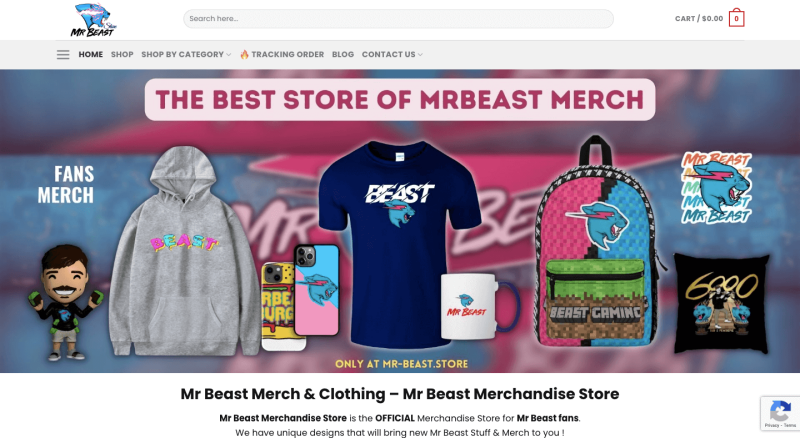 mrbeast-官方商店淨值