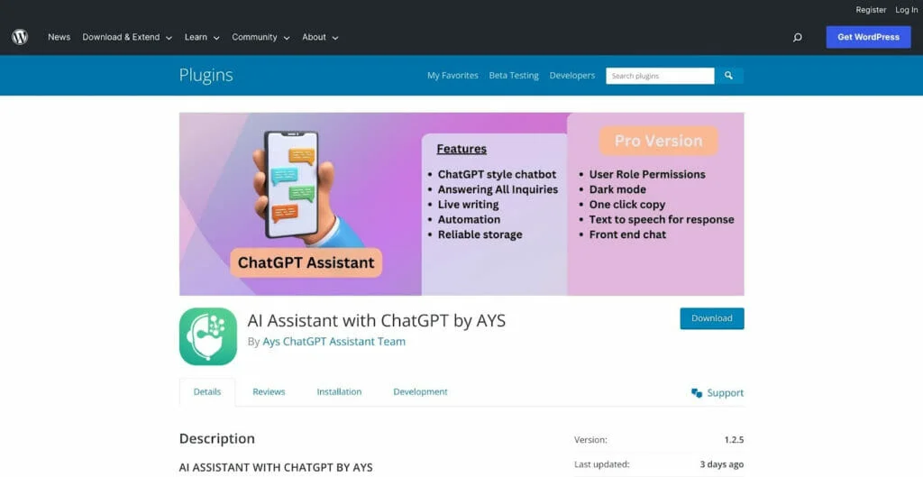 assistant ai avec plugins chatgpt