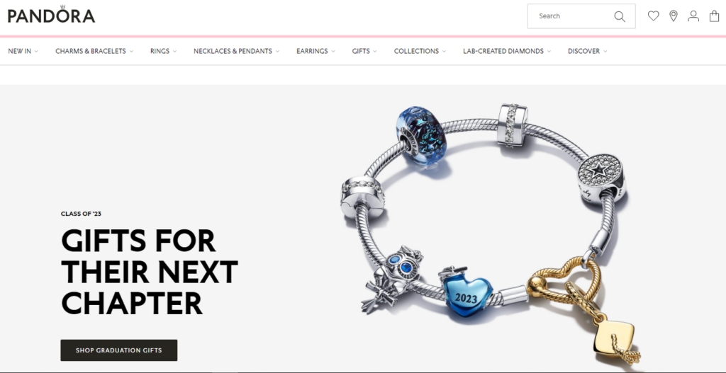 Pandora-Schmuck-Homepage