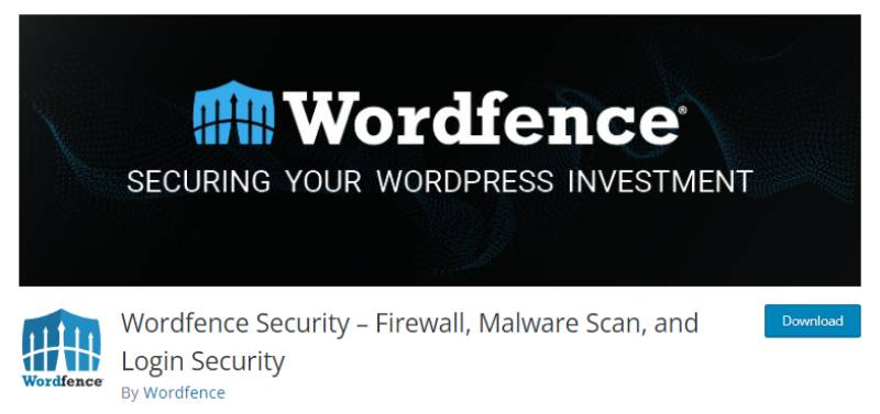 wordfence indirme sayfası ekran görüntüsü