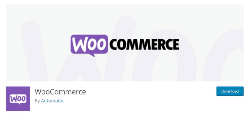 captura de tela da página de download do woocommerce