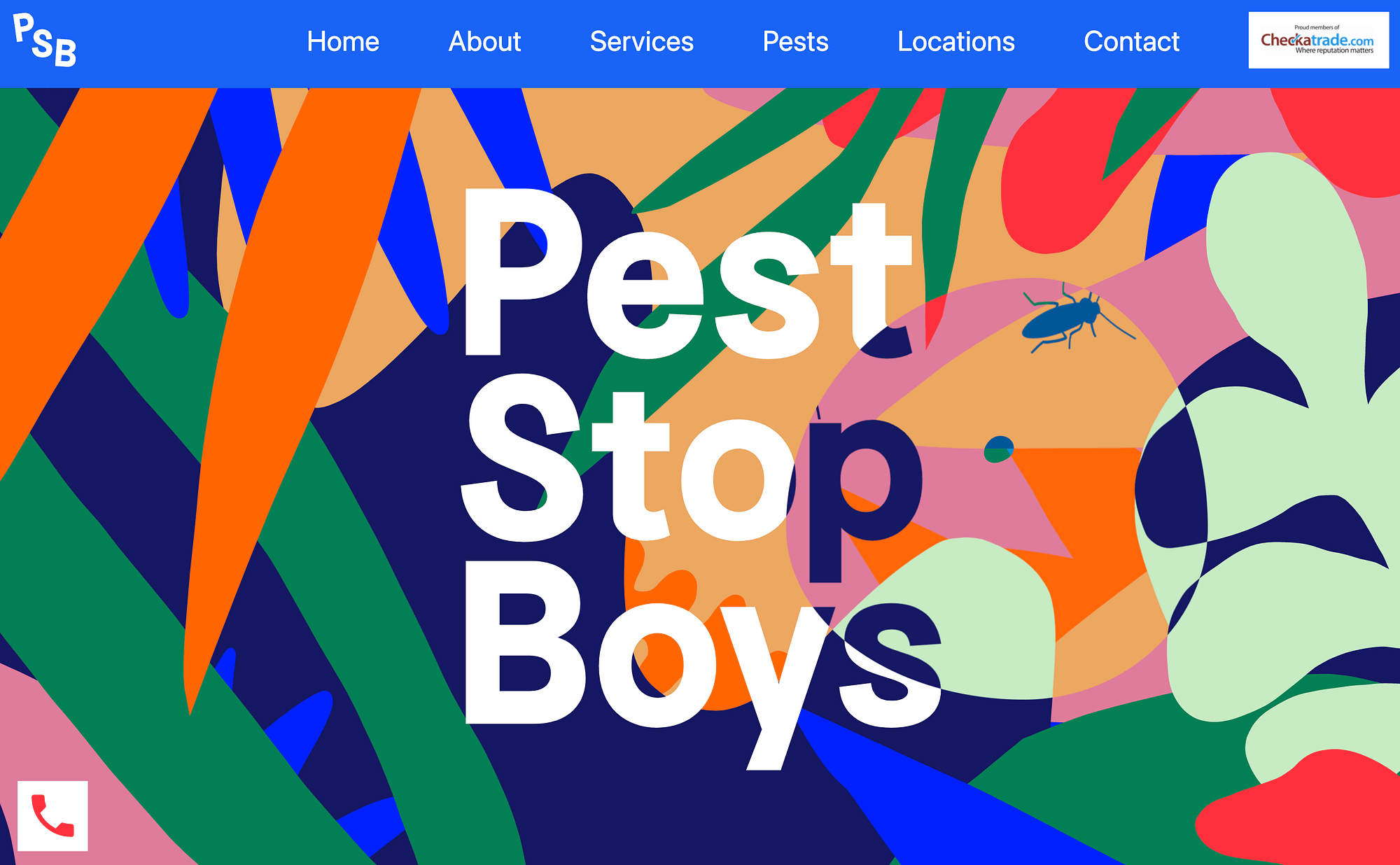 เว็บไซต์ Pest Stop Boys