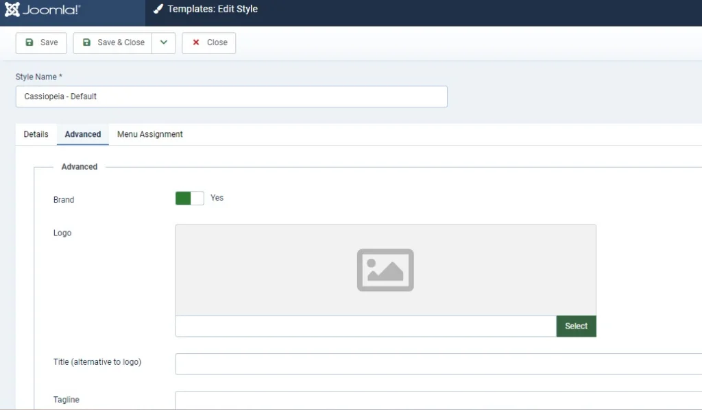 wordpress vs joomla - การปรับแต่งใน joomla