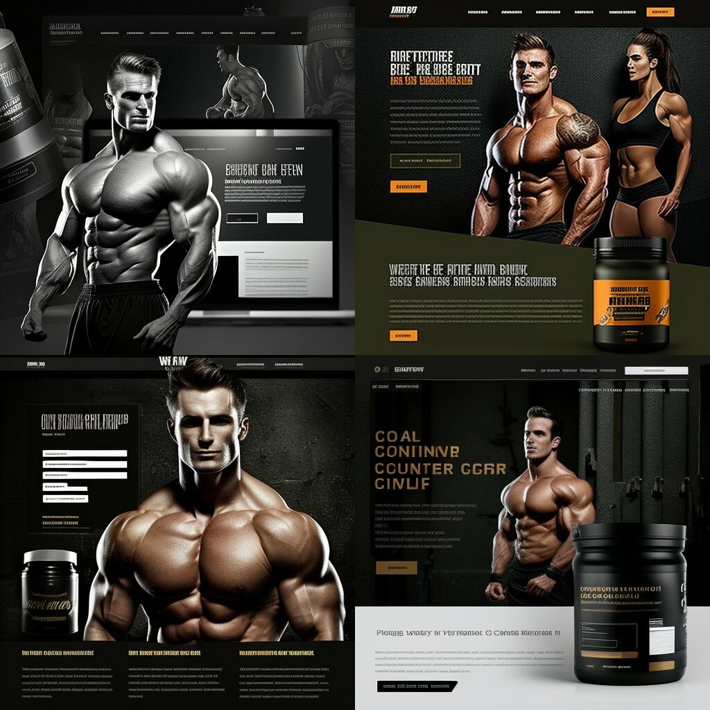 Desain situs web Fitness Gym