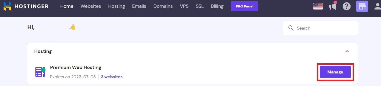 เปลี่ยน URL เข้าสู่ระบบ wordpress ของคุณผ่านบริษัทโฮสติ้งของคุณ