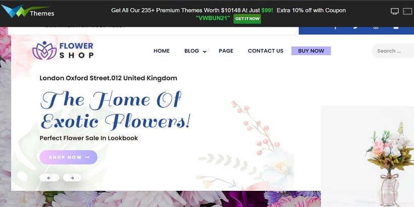 Fleuriste Flower Shop-Best-Florist-and-Flower-Shop-WordPress-Thèmes