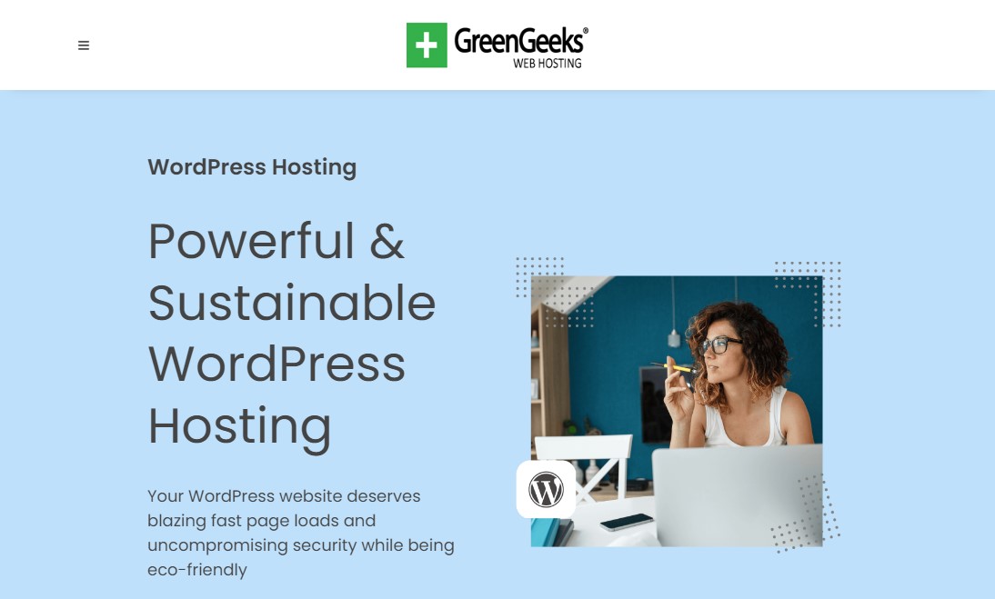 GreenGeeks: alojamiento rápido de WordPress