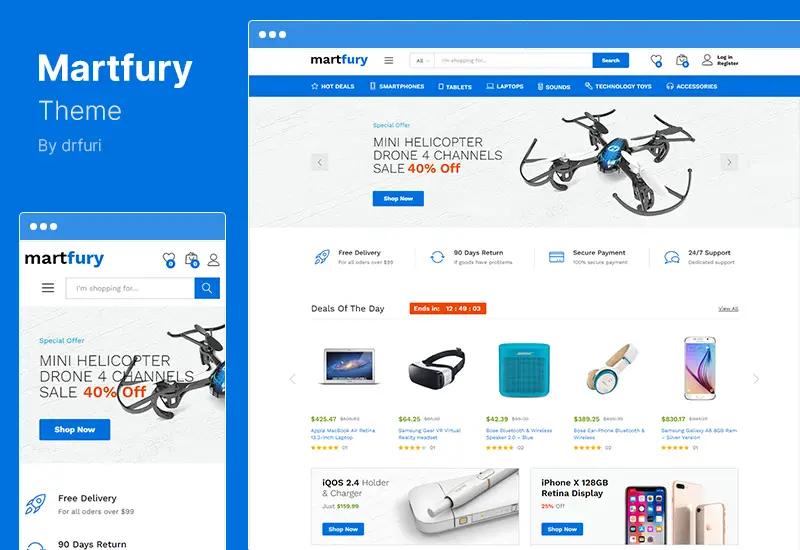 Thème Martfury - Thème WordPress WooCommerce Marketplace