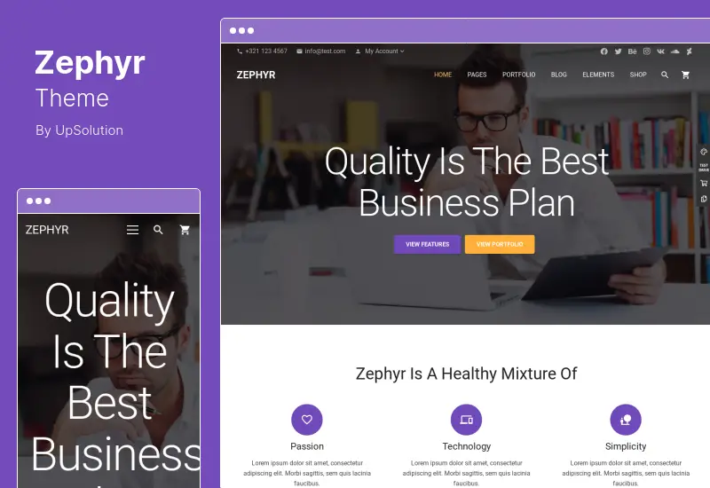 Zephyr 主题 - Material Design WordPress 主题