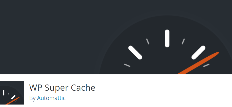 WP Super Cache 插件页面