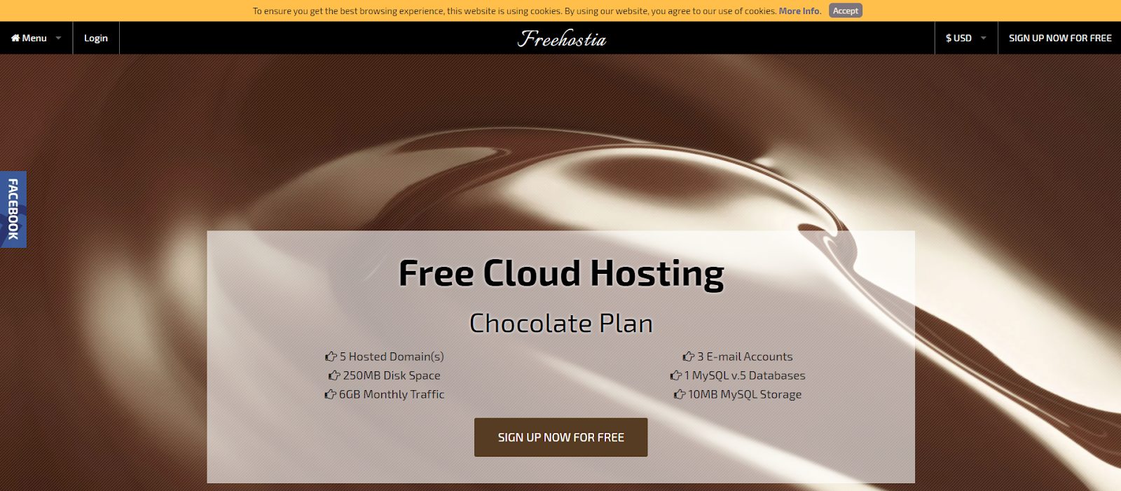 freehostia - WordPress 的最佳免費託管