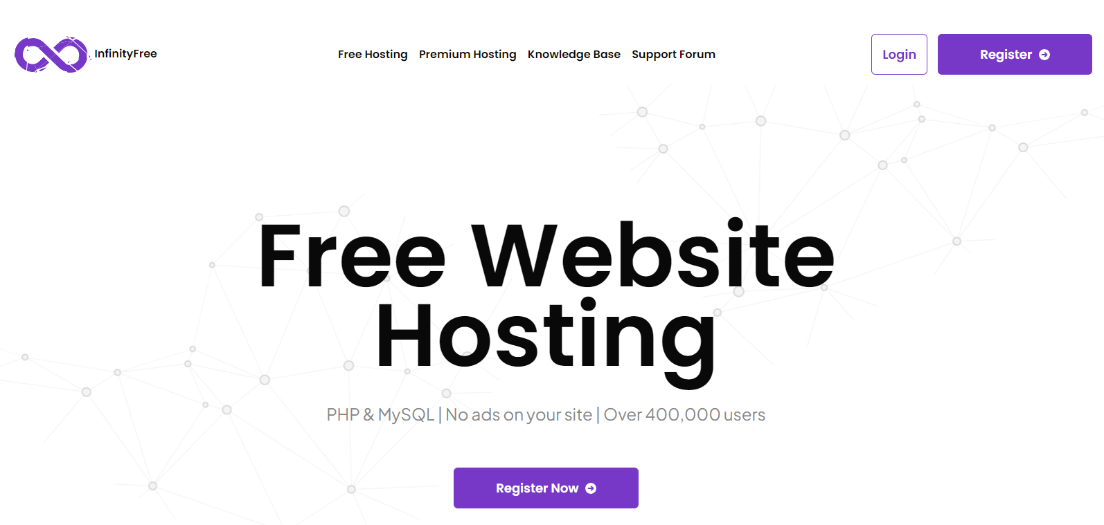 infinityfree - web hosting gratuito wordpress