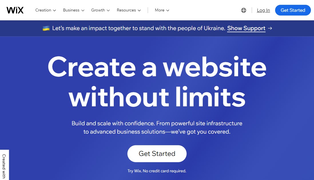 Wix.com: Construtor de sites