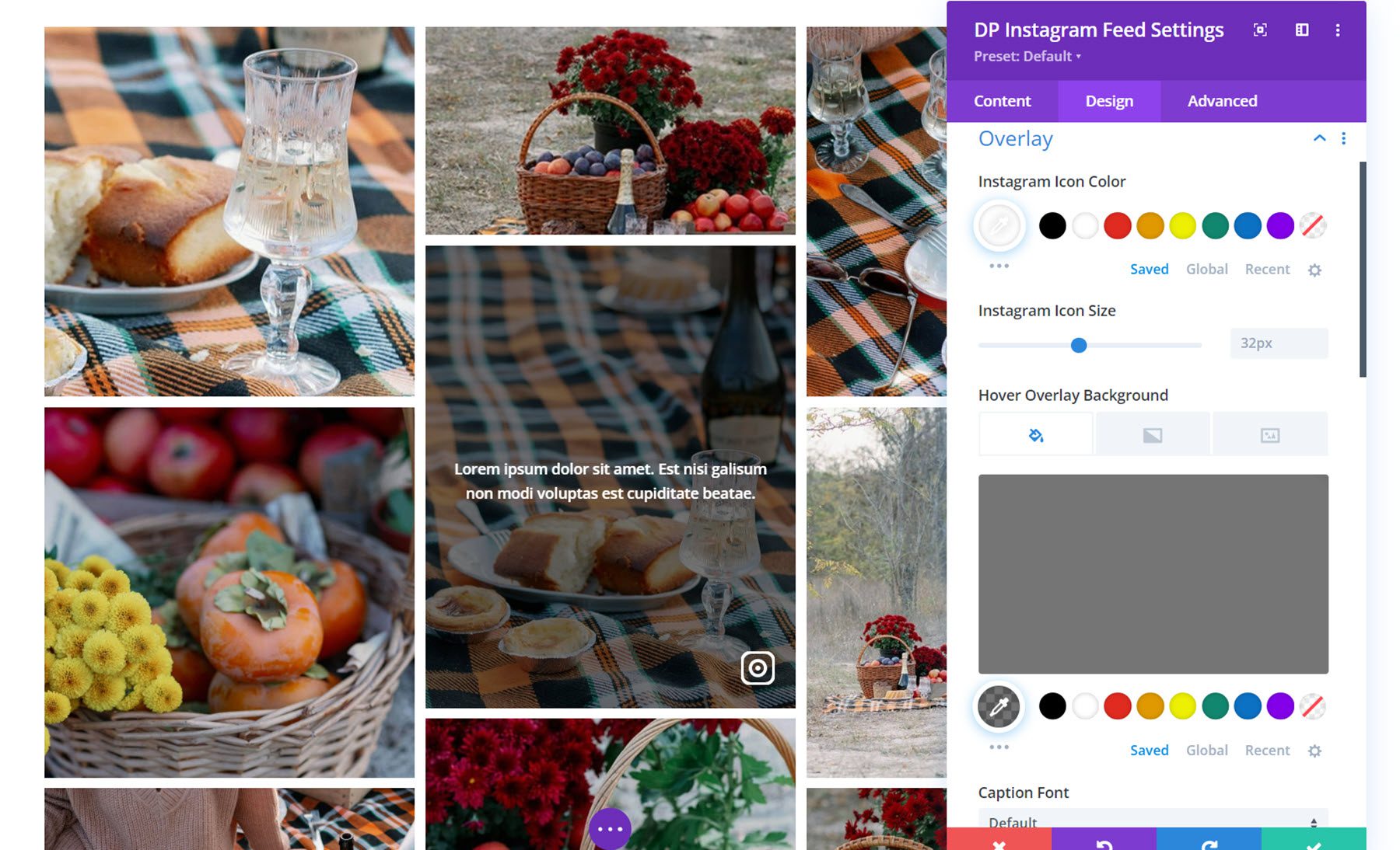 Divi Social Plus Instagram Feed 覆蓋