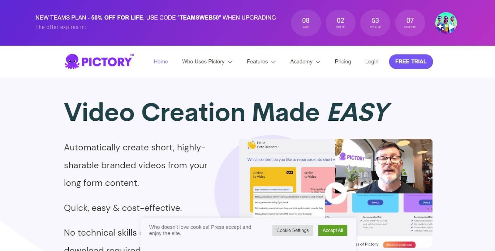 Pictory AI: Video Creator AI Tool