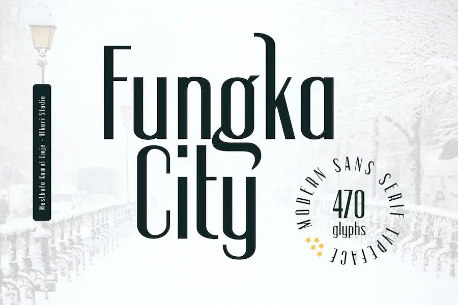 Fungka-Stadt -