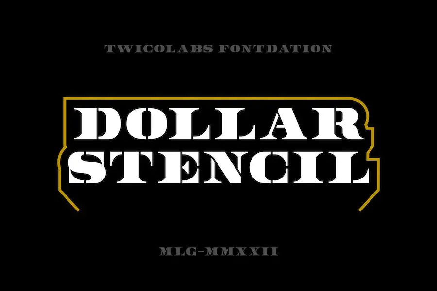 Stencil Dollaro -