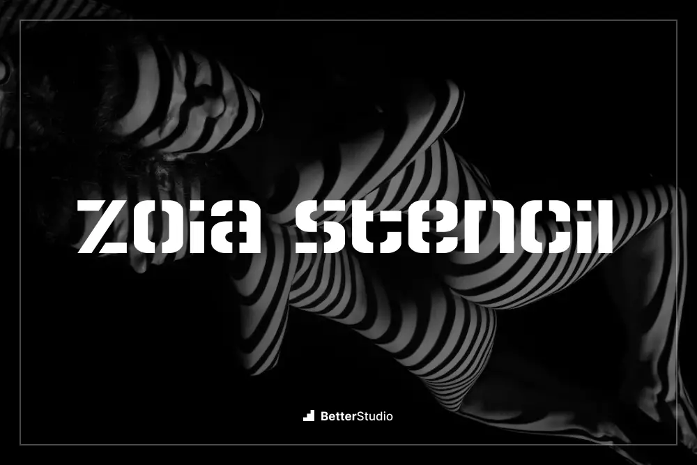 Stencil Zoia -