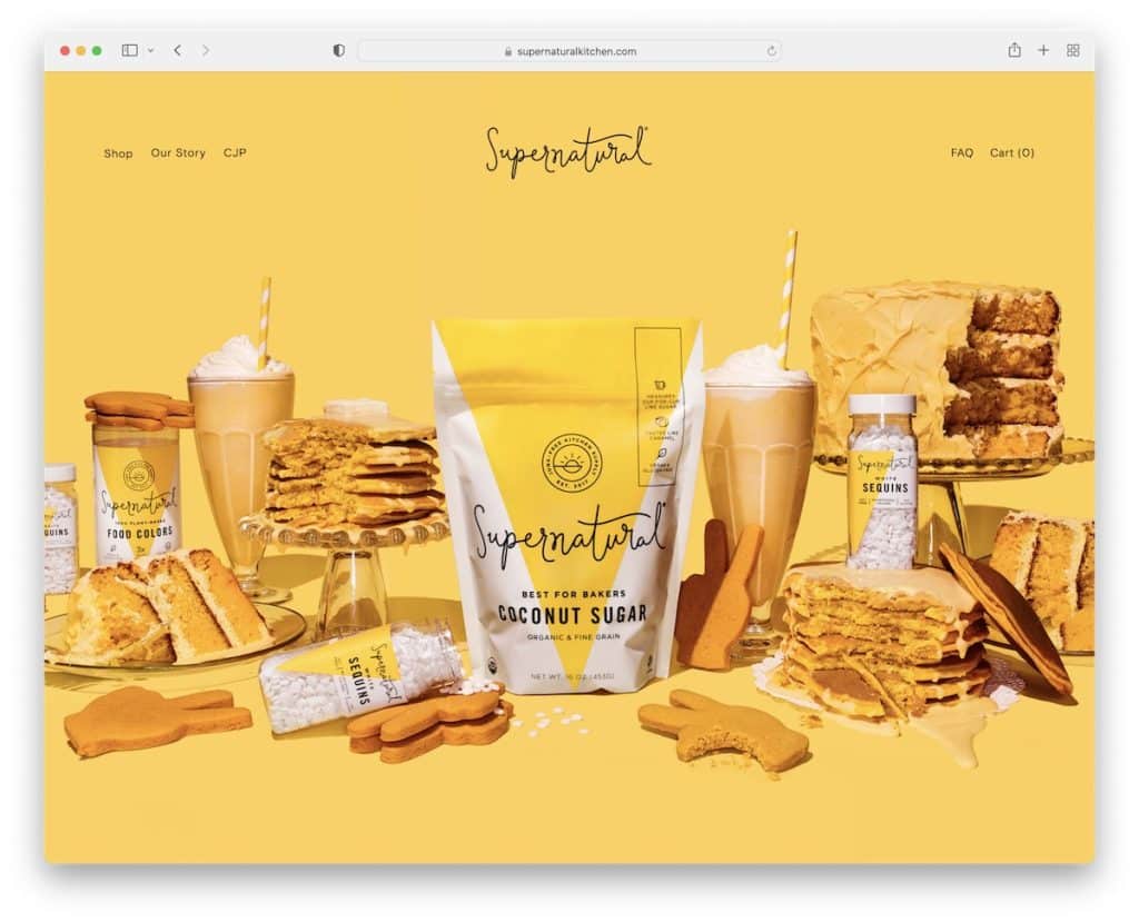 site-ul cu alimente supranaturale