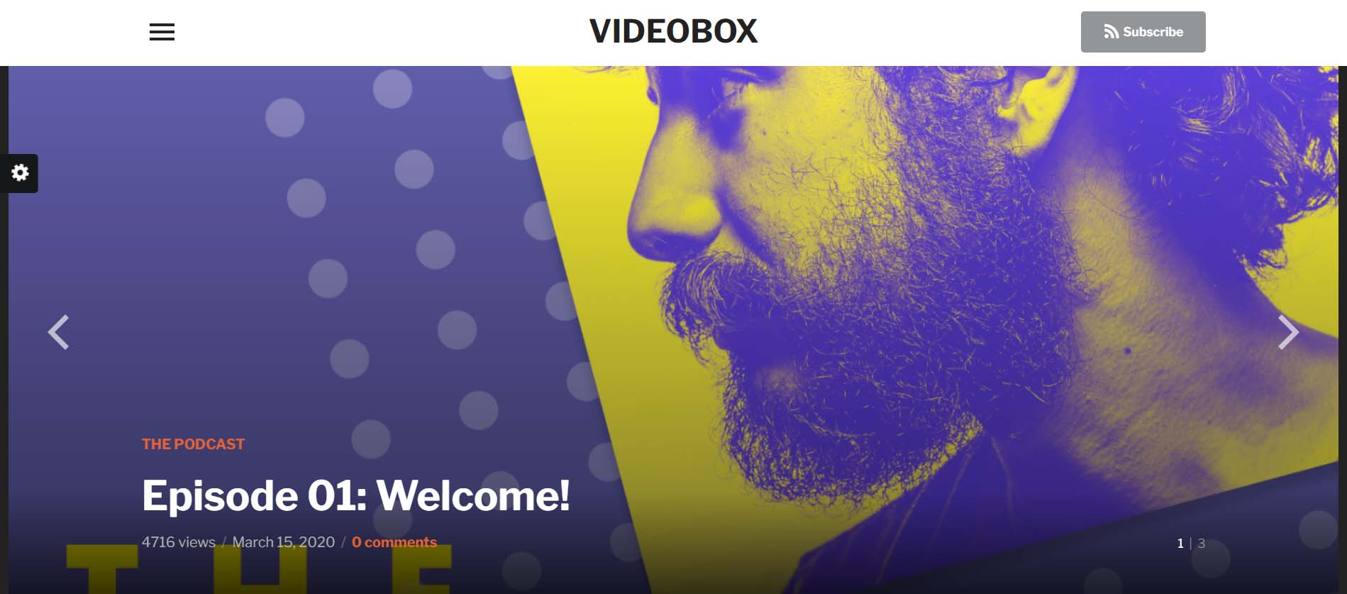 VideoBox, una dintre cele mai bune teme WordPress pentru podcasturi