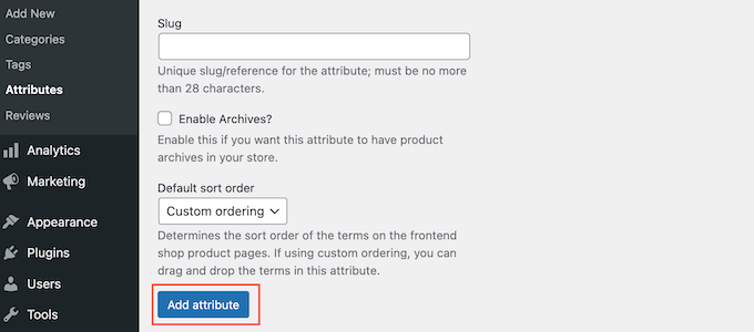 Adding car parts as a variable product