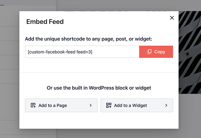 Facebook video embed types