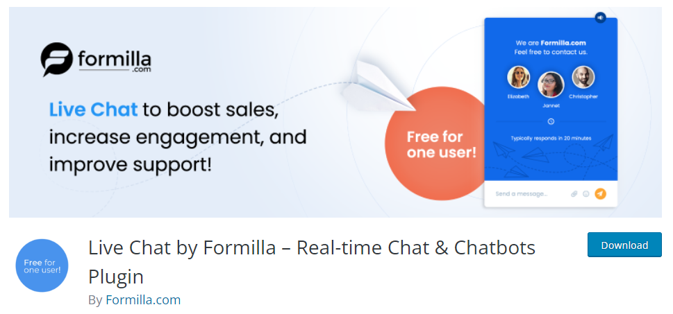 formilla-live-chat-plugin-wordpress