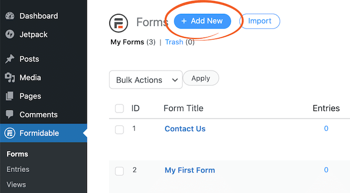 Bagaimana cara menambahkan formulir pembayaran di WordPress.